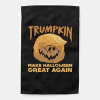 Trumpkin Make Halloween Great Again Halloween Desi Garden Flag