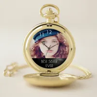 Sister photo pocket watch