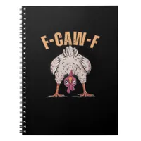 F Caw F Funny Chicken Classic Retro Cool Style Notebook