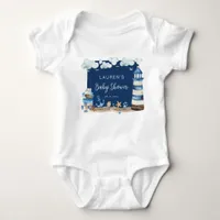 Nautical Theme Baby Shower Baby Bodysuit