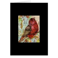 Vintage Redbird Collage