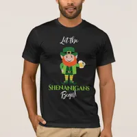 Shenanigans Leprechaun St Patrick’s Day T-Shirt