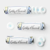 Blue Hydrangea Flower Watercolor Wedding Favor