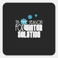 Tis Season For Funny Tamales Square Sticker