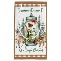 Cottagecore Christmas Warmth Gift Bag