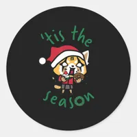 Rage Tis The Season Classic Round Sticker