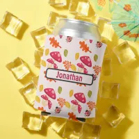 Personalized Autumn  Can Cooler