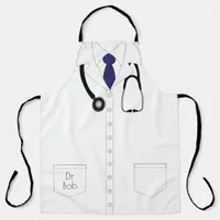 Doctor Uniform with Stethoscope Novelty Apron