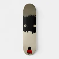 Little Girl and the Monster Skateboard