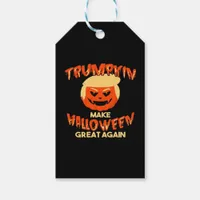 Trumpkin Make My Halloween Great Again Gift Tags