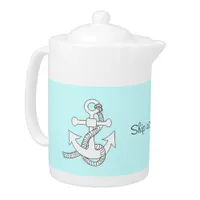 Teapot - Ship's Anchor and Helm