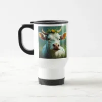 Holy Cow, I Need Some Coffee Funny Travel Mug