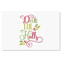 deck the halls tissue paper