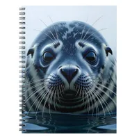 Cute Seal Close up Notebook