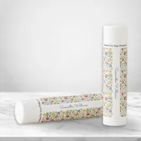 Wildflowers Colorful Pretty Floral Lip Balm