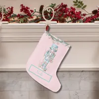 Coastal  Nutcracker Large Christmas Stocking