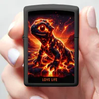 Lava Creature Emerges From the Molten Earth Zippo Lighter