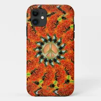 Summer Sunshine Peace Sign iPhone 11 Case