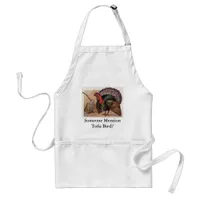 Vintage Someone Mention Tofu Bird Apron