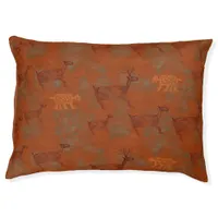 Southwest Canyons Petroglyphs Pet Bed