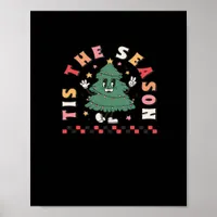 Tis Season Retro Halloween Spooky Season Fall Poster