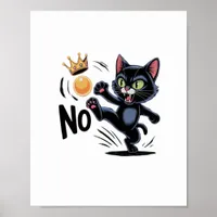 No Kings In America Essential Minimal Clean Poster