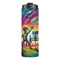 Alien Disc Golf Thermal Tumbler