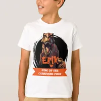 T-Rex Birthday Personalized Guest of Honour T-Shirt
