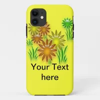 Phone Case - Three Dimensional Neon Daisies