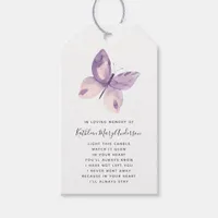 Light This Candle Photo Remembrance Tribute Candle Gift Tags