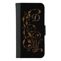 Elegant, Vintage, Victorian Steampunk  iPhone 8/7 Wallet Case