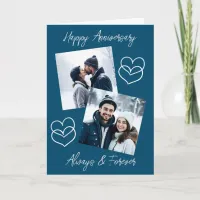 Happy Anniversary Love You Babe Personalized  Card