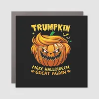 Trumpkin Halloween - Make Halloween Great Again Cl Car Magnet