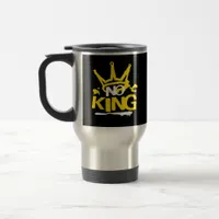 No King Vintage Style Travel Mug