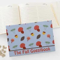 Personalized Fall Guest Book