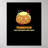 Halloween Pumpkin, Halloween-Trumpkin  Poster