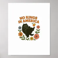 No Kings In America We The People Retro For Girl C Poster