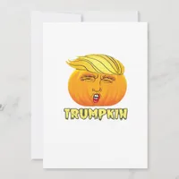 Trumpkin – Scary Good Pumpkin  Holiday Card