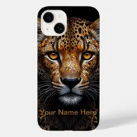 Mosaic Cheetah Portrait  Case-Mate iPhone 14 Case