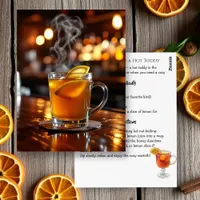 How to Make a Hot Toddy Recipe Card