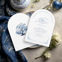 Chinoiserie Tree Motif Graduation Arch ID1098 Invitation