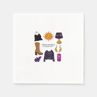 Youre Hard To Shop For Whimsigoth Aesthetic Classi Napkins