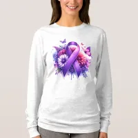 Fibromyalgia Awareness Ribbon T-Shirt