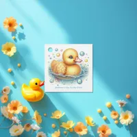 One Lucky Duck First Birthday Party Favor Tags