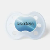 Personalized Blue  Boy Baby Pacifier