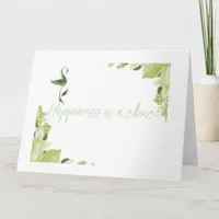 Folded greeting cards 