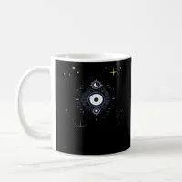 Whimsigoth Night Sky Sun Moon Witchy Classic Vinta Coffee Mug