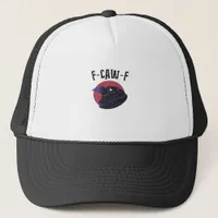 F-Caw-F Essential Retro Graphic Trucker Hat