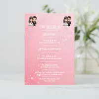 Elegant Lace Wedding Invitation