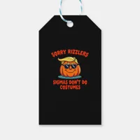 Rizzlers, Sigmas Don’t Do Costumes - Trumpkin Sigm Gift Tags